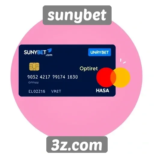 Opções de pagamento disponíveis no site sunybet